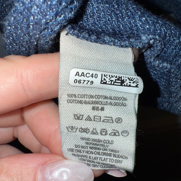 Free People “Blue Sapphire” flyaway dress XS extra small - Picture 8 of 13